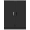 vidaXL Waschmaschinenschrank Schwarz 71x71,5x91,5 cm