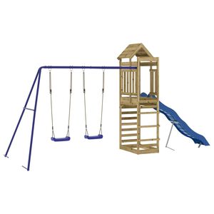 vidaXL Spielturm Impr&auml;gniertes Kiefernholz