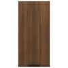 vidaXL Wand-Badschrank Braun Eichen-Optik 32x20x67 cm