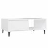 vidaXL Couchtisch Wei&szlig; 90x60x35 cm Holzwerkstoff