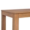 vidaXL Esstisch Massivholz Teak Nat&uuml;rliches Finish 180x90x76 cm