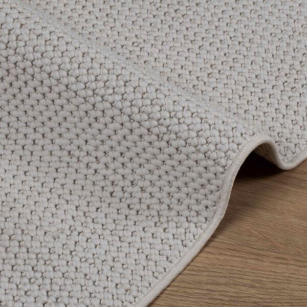 vidaXL Bereichsteppiche Rechtwinklig LUGO Creme 170 x 120 cm Polyester