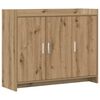 vidaXL Sideboard Artisan-Eiche 98,5 x 33 x 80 cm Holzwerkstoff