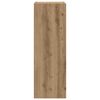 vidaXL 4-tlg. TV-Schrank-Set Wandmontage Artisan-Eiche Holzwerkstoff