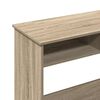 vidaXL Schreibtisch Sonoma-Eiche 80x40x75 cm Holzwerkstoff