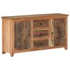 vidaXL Sideboard 140x40x75 cm Recyceltes Massivholz