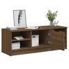 vidaXL TV-Schrank Braun Eichen-Optik 102x35,5x36,5 cm Holzwerkstoff
