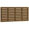 vidaXL Wand-Kopfteil Honigbraun 146x3x63 cm Massivholz Kiefer