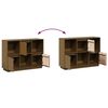 vidaXL Sideboard Honigbraun 110,5x35x80 cm Massivholz Kiefer