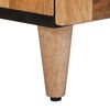 vidaXL Sideboard mit Speicher Natur 60 x 33,5 x 75 cm Massivholz Mango