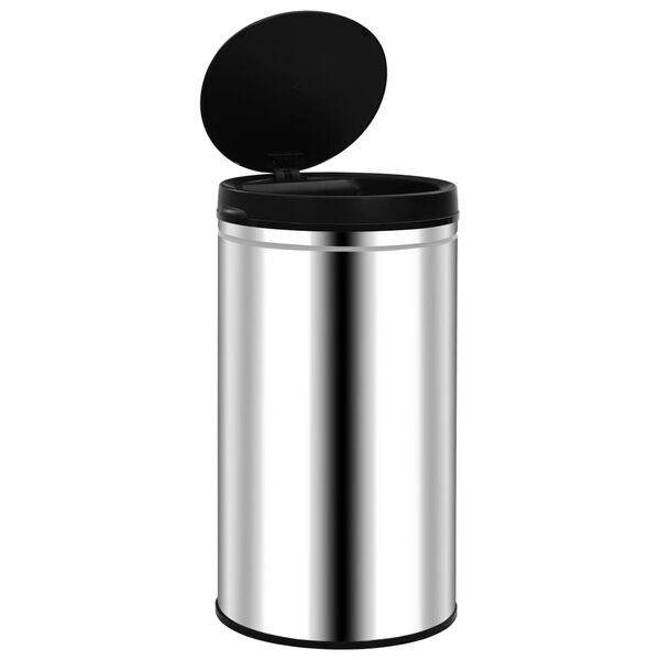 vidaXL Automatischer Sensor-Mülleimer 60 L Edelstahl