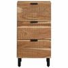 vidaXL Sideboard Natur 40 x 33,5 x 75 cm Massivholz Akazie