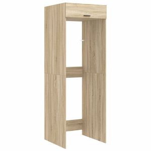 vidaXL Waschmaschinen-Schrank Sonoma-Eiche 67,5 x 68 x 200 cm