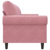 vidaXL 3-Sitzer-Sofa Rosa 180 cm Samt