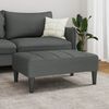 vidaXL Fußhocker Dunkelgrau 77x55x31 cm Stoff