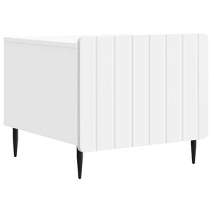 vidaXL Couchtisch mit Schubladen Wei&szlig; 49 x 50 x 42 cm Holzwerkstoff