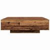 vidaXL Couchtisch Altholz 100 x 100 x 31 cm Holzwerkstoff