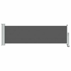 vidaXL Seitenmarkise 100 x 300 cm 100% Polyester Eisen Stahl