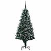vidaXL K&uuml;nstlicher Weihnachtsbaum mit 300 LEDs mit St&auml;nder Gr&uuml;n 180 cm