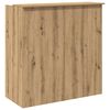 vidaXL Empfangstheke Artisan-Eiche 100x50x103,5 cm Holzwerkstoff