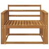 vidaXL Outdoor Mittelsofa Massivholz Akazie Natur