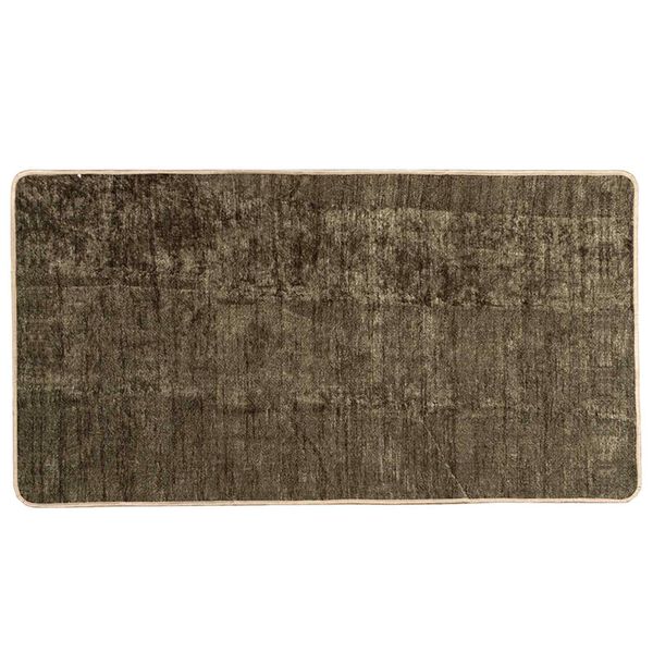 vidaXL Teppichl&auml;ufer MARSA Waldgr&uuml;n 150 x 80 cm Polyester und PVC