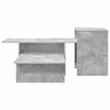 vidaXL Konsolentisch Beton Grau 91,5 x 35 x 38,5 cm Holzwerkstoff