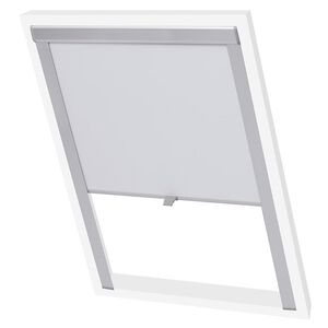 vidaXL Verdunkelungsrollo Wei&szlig; M06/306 GGL und GGU