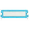 vidaXL Kleinkind-Bettschutzgitter Blau 120x42 cm Polyester