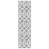 vidaXL Teppichl&auml;ufer Bedruckt Waschbar Faltbar 80x300 cm Polyester