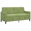 vidaXL Sofa mit Stauraum Hellgr&uuml;n 172 x 78 x 87 cm Polyester