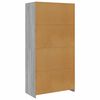 vidaXL Kleiderschrank Grau Sonoma 100x50x200 cm Holzwerkstoff