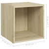 vidaXL 8-tlg. TV-Schrank-Set Sonoma-Eiche Holzwerkstoff