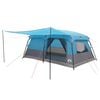 vidaXL Familienzelt Blau 500 x 400 x 230 cm Polyester und Stahl
