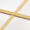 vidaXL Schiebet&uuml;r Golden 102,5x205 cm Matt ESG-Glas und Aluminium