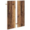 vidaXL Wandmontierter nachttisch Altholz 70 x 10 x 90 cm Holzwerkstoff