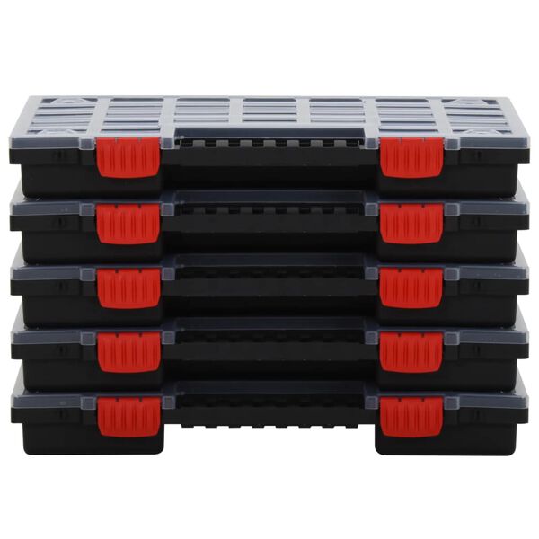 vidaXL Sortimentsk&auml;sten 10 Stk. 40x30x5 cm Polypropylen