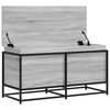 vidaXL Aufbewahrungsbox mit Deckel Grau Sonoma 100x40x51,5 cm