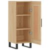 vidaXL Sideboard Sonoma-Eiche 34,5x34x90 cm Holzwerkstoff