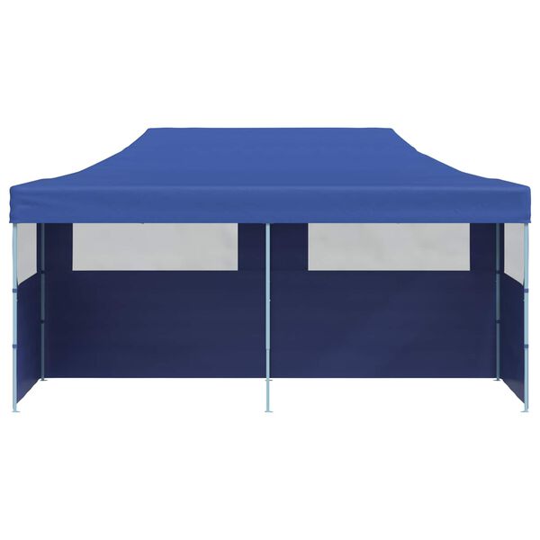 vidaXL Party-Zelt Blau 291 x 580 x 315 cm Oxford-Stoff