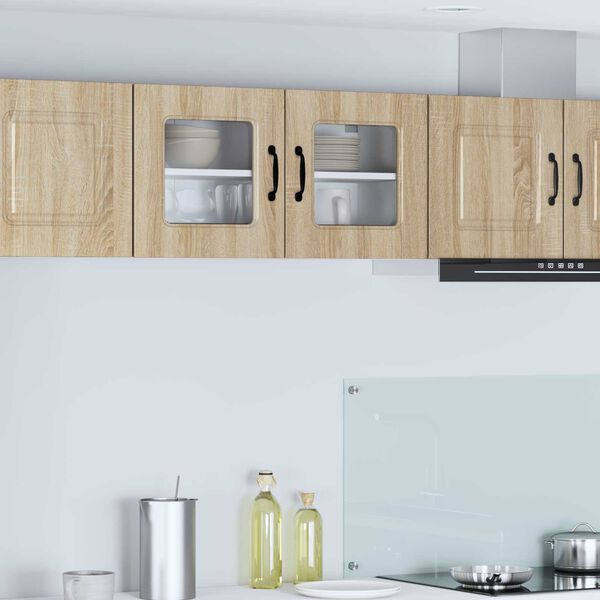 vidaXL K&uuml;chenschrank Kalmar Sonoma-Eiche 80 x 31 x 40 cm Holzwerkstoff