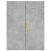 vidaXL Wandschrank Betongrau 69,5x34x90 cm
