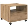 vidaXL Couchtisch Artisan-Eiche 55 x 55 x 45 cm Holzwerkstoff