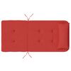 vidaXL Adirondack-Auflagen 2 Stk. Rot Oxford-Gewebe