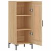vidaXL Sideboard Sonoma-Eiche 34,5x34x90 cm Holzwerkstoff