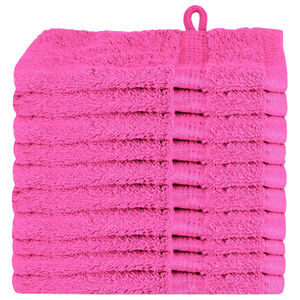 vidaXL G&auml;stetuch SOLUND 10 pcs Rosa 15 x 21 cm 550 gsm