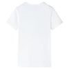 Kinder-T-Shirt Ecru 128
