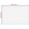 vidaXL Gewichtsdecke Grau 138x200 cm 10 kg Stoff