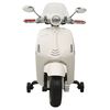 vidaXL Elektro-Motorrad für Kinder Vespa GTS300 Weiß