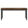 vidaXL Bank Raucharbe 110 x 35 x 45 cm Holzwerkstoff